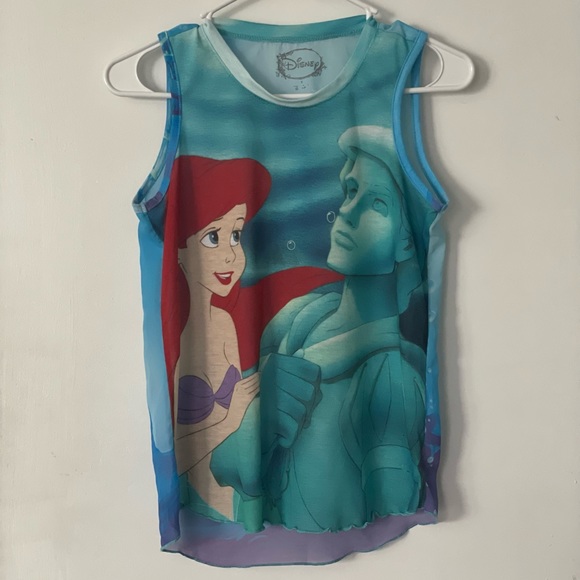 Disney Tops Womens Disneys The Little Mermaid Tank Top Poshmark